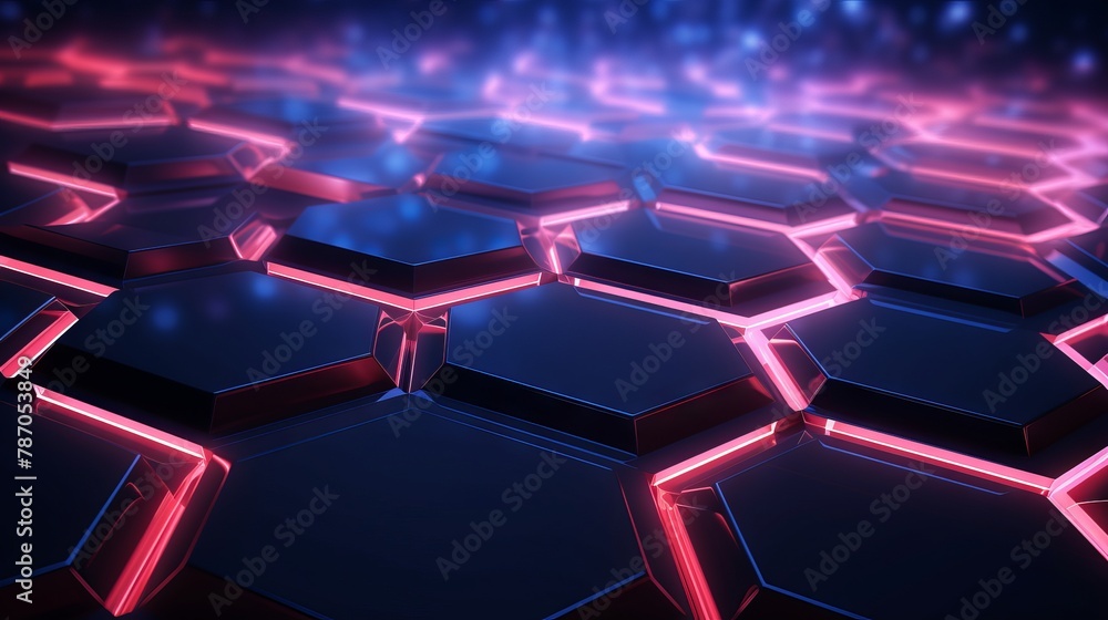 Futuristic hexagonal technology background: abstract digital innovation concept for business presentations, websites, and designs
Futuristic hexagonal technology background: abstract digital innovation concept for business presentations, websites, and designs