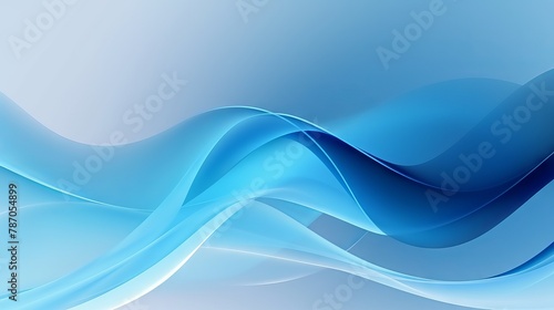 Vibrant blue abstract background: perfect for modern business presentations