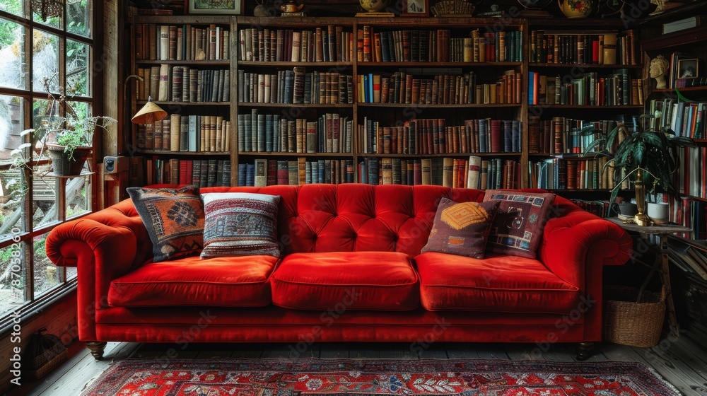Home Libraries: Capture cozy reading nooks, floor-to-ceiling bookshelves, and inviting literary spaces to appeal to book lovers. Home Libraries: Capture cozy reading nooks, floor-to-ceiling bookshelves, and inviting literary spaces to appeal to book lovers.