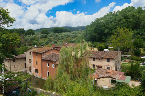 Serravalle Pistoiese, old village near Pistoia and Montecatini, Tuscany photo