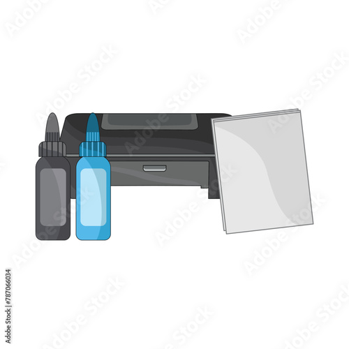 printer illustration