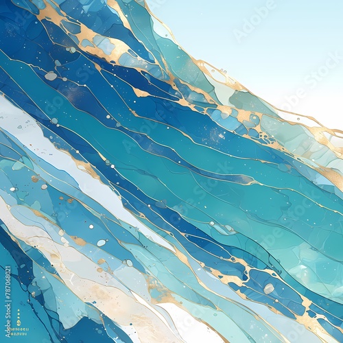 Elegant Fluid Design for Backgrounds and Textures