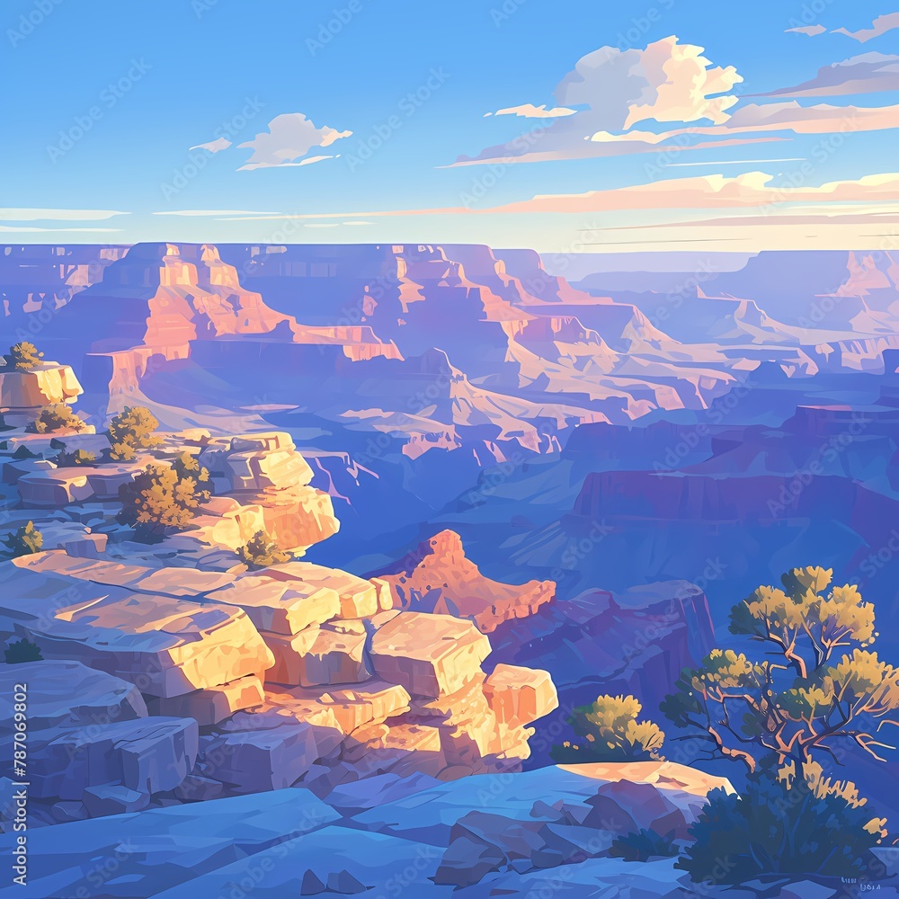 Majestic Grand Canyon at Dusk: A Must-See Landscape