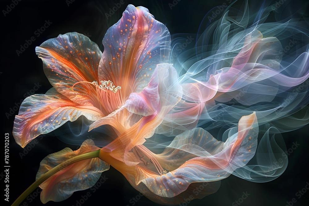 flower background image of a flower, in the style in motion flower background image of a flower, in the style in motion