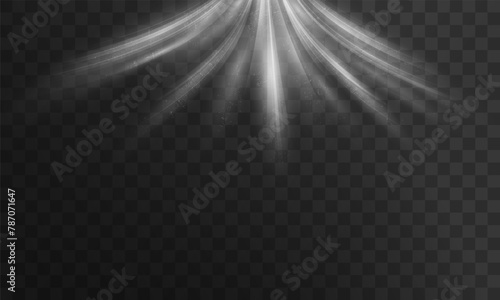 Stream of fresh wind png. Imitation of the exit of cold air from the air conditioner.	