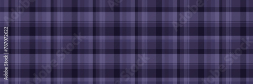 Bag vector fabric textile, list texture pattern plaid. Day tartan background seamless check in indigo and dark colors.