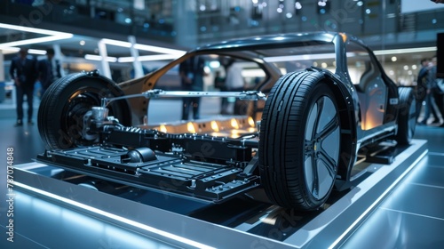 the automotive industry is leveraging global partnerships to advance electric vehicle technology. 