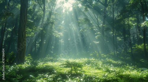 waterfall in the forest