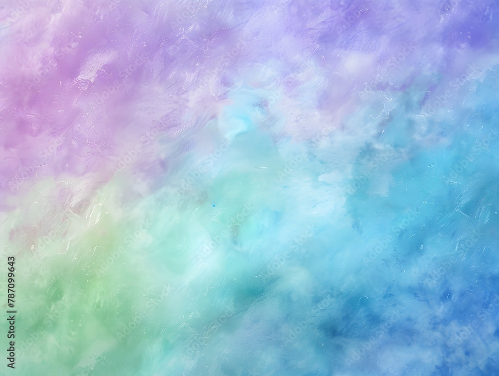 Blue, purple, green gradient. Soft pastel color gradient.