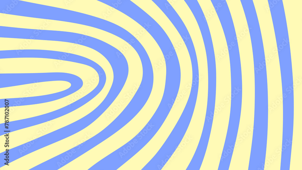 Fototapeta premium blue and white abstract background with wave seamless pattern for template design