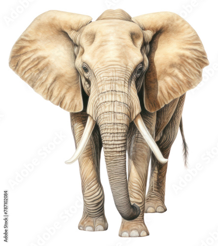 PNG Elephant wildlife drawing animal