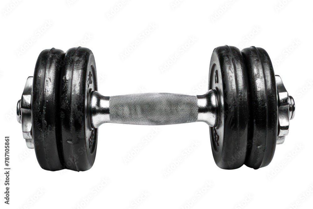 Fototapeta premium dumbbell weight lifting