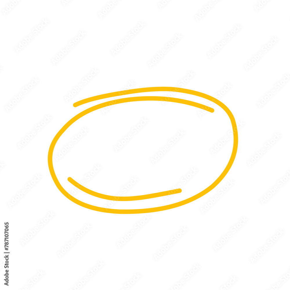 handdrawn gold oval frame handdrawn gold oval frame