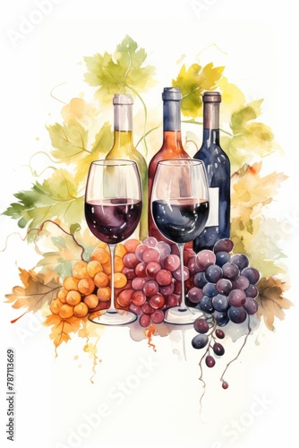 A wine tasting party with different varieties to sample
