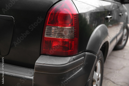 accident, broken car bumper