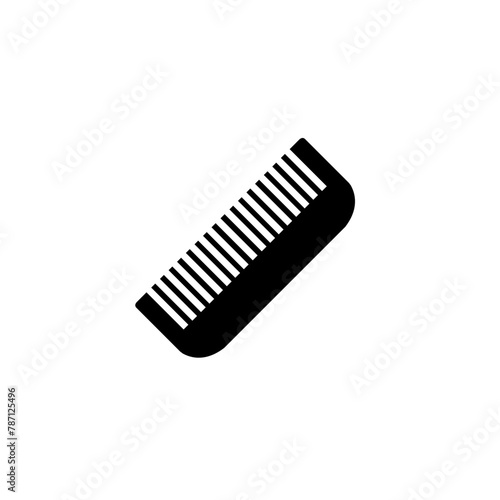 Foto comb icon isolated on white background