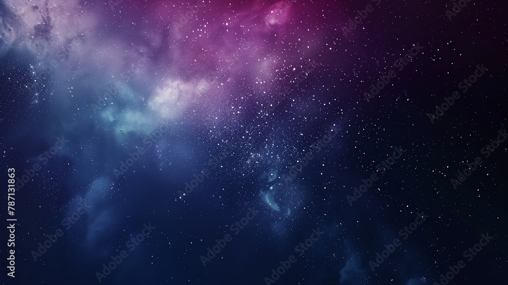 Dazzling night sky inspired gradient with fine grain, ideal for dreamy banners and headers, spacious for text Dazzling night sky inspired gradient with fine grain, ideal for dreamy banners and headers, spacious for text