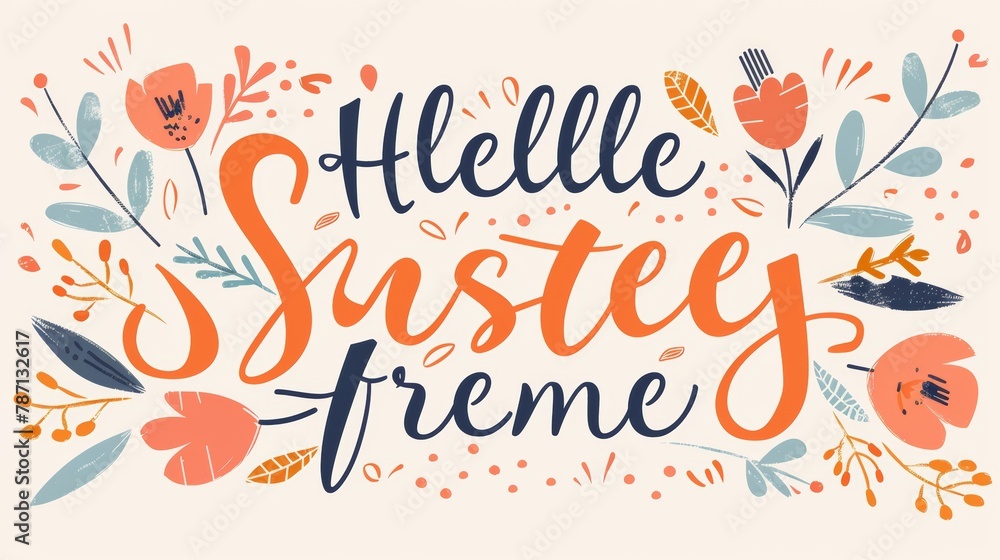 Modern hand-drawn lettering for greeting cards, invitations, posters, and t-shirts. Modern hand-drawn lettering for greeting cards, invitations, posters, and t-shirts.