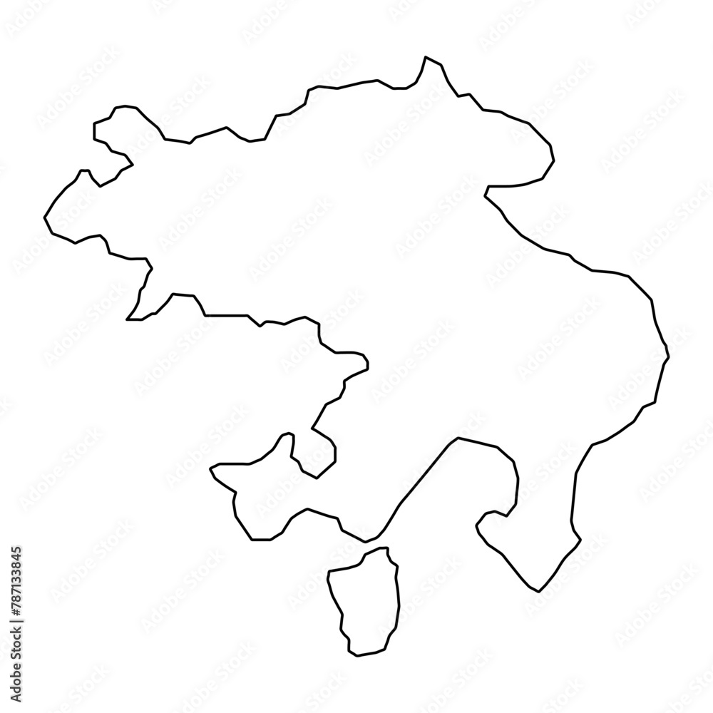 Syddjurs Municipality map, administrative division of Denmark. Vector illustration. Syddjurs Municipality map, administrative division of Denmark. Vector illustration.