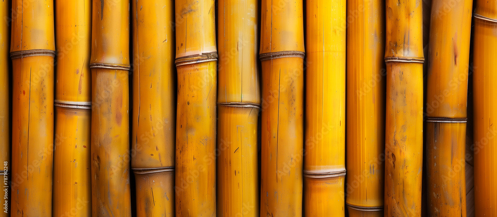 abstract wall texture made from bamboo background abstract wall texture made from bamboo background
