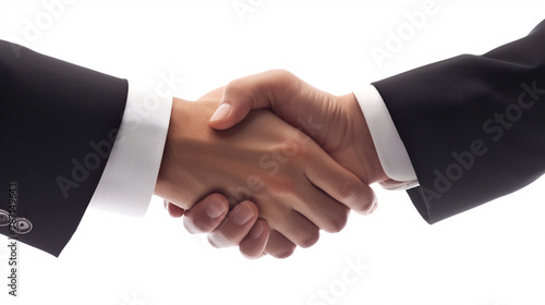 握手をする2人のビジネスマンの手