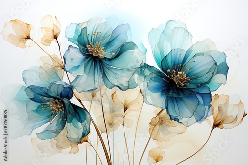 Seamless pattern, abstract art. Watercolor painting, children's wallpaper. Hand drawn plants. Palms, rainforest, leaves, flowers. modern Art. Prints, wallpapers, posters, cards, murals