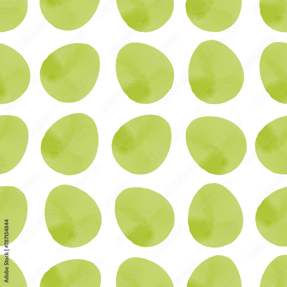 Seamless pattern with easter eggs, hand drawn illustration in watercolor style Seamless pattern with easter eggs, hand drawn illustration in watercolor style