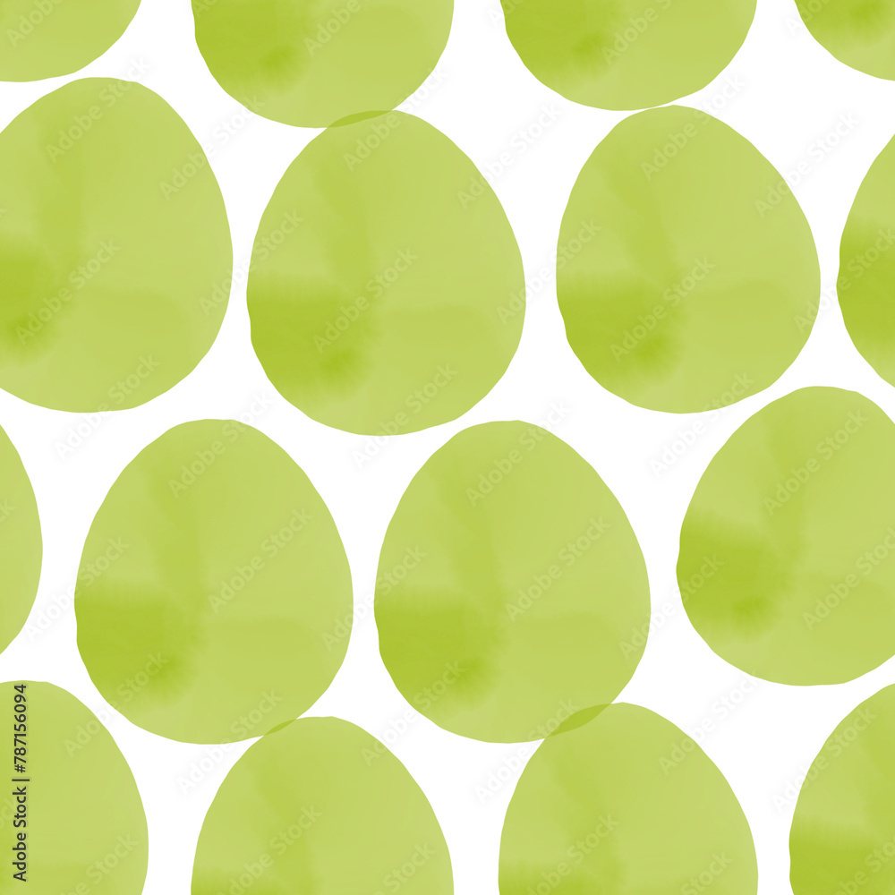 Seamless pattern with easter eggs, hand drawn illustration in watercolor style Seamless pattern with easter eggs, hand drawn illustration in watercolor style