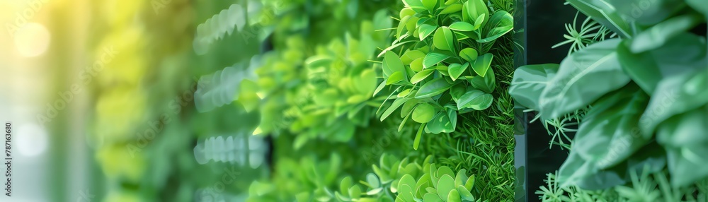 Vertical gardens display a closeup on innovative use of space, turning blank walls into lush, vertical landscapes Vertical gardens display a closeup on innovative use of space, turning blank walls into lush, vertical landscapes