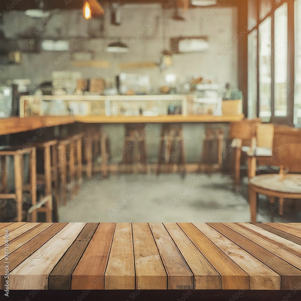 wood desk with cafe vibe wood desk with cafe vibe