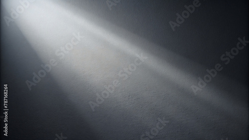 Silver Brushed Metal Background with Light Reflection