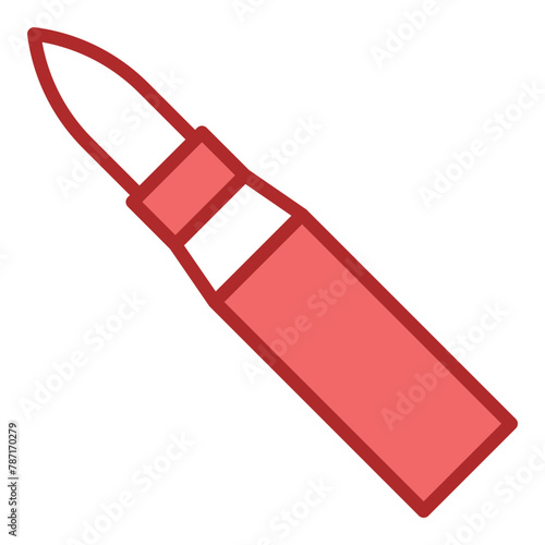 Ammo red line filled icon