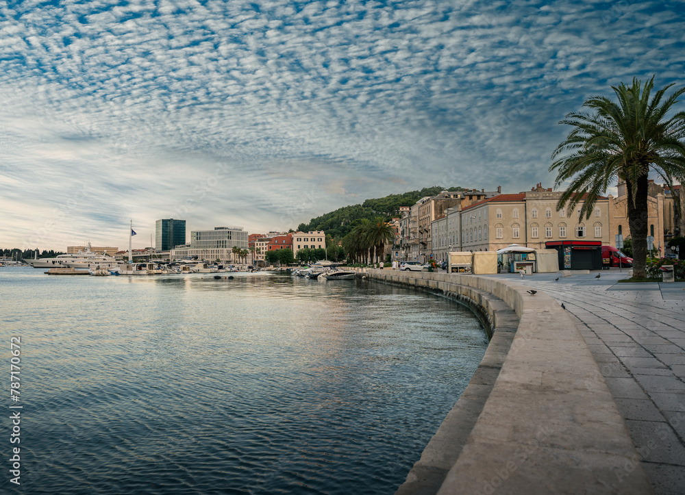 Split is the second-largest city of Croatia after the capital Zagreb