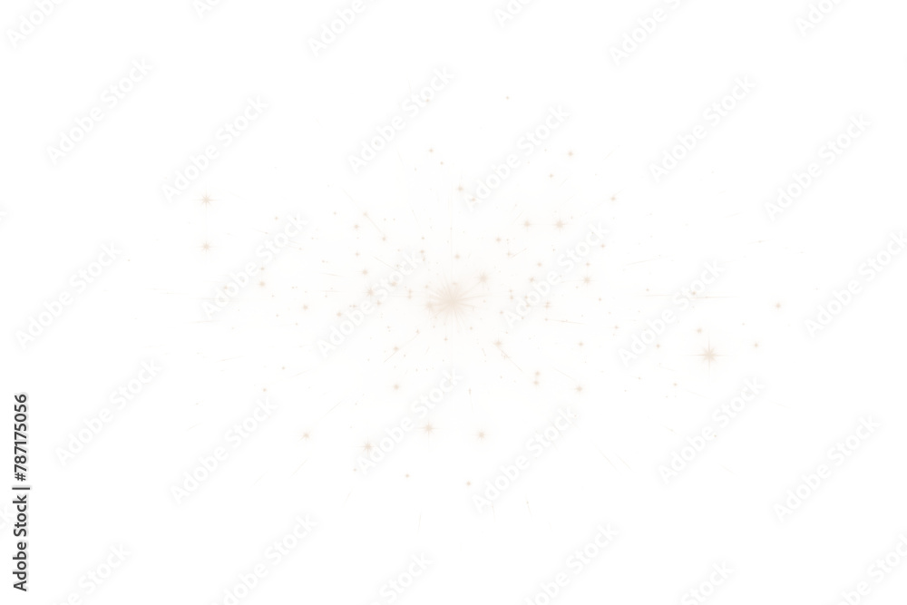 PNG shiny star effect transparent background 