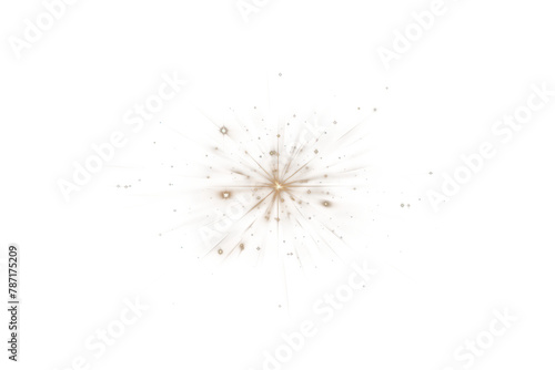 PNG shiny star effect transparent background