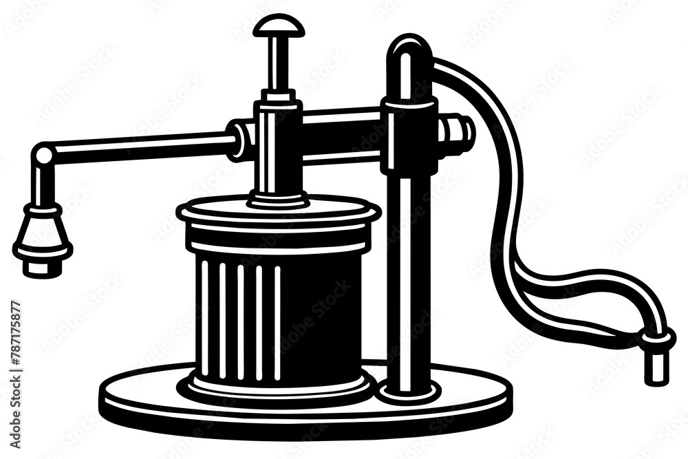 water pump vector illustration silhouette water pump vector illustration silhouette