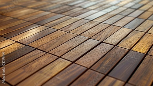 ipe brazilian wood deck tiles, plank checkered style pattern, background