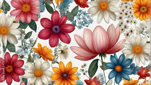 seamless floral background