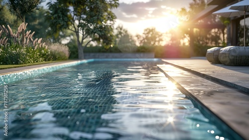 an impressive and elegant swimming pool design photo