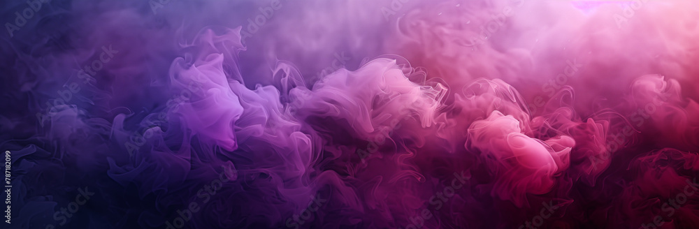 An abstract background features dark purple and pink colors with a captivating watercolor texture and smoke pattern. Serving as a versatile backdrop for design purposes, this gradient canvas blends An abstract background features dark purple and pink colors with a captivating watercolor texture and smoke pattern. Serving as a versatile backdrop for design purposes, this gradient canvas blends