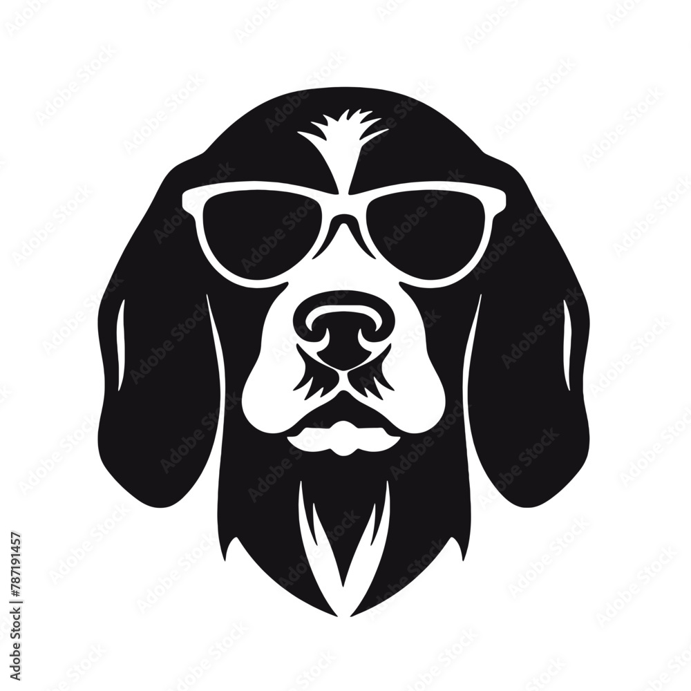 Cute beagle puppy cartoon, vector illustration Cute beagle puppy cartoon, vector illustration