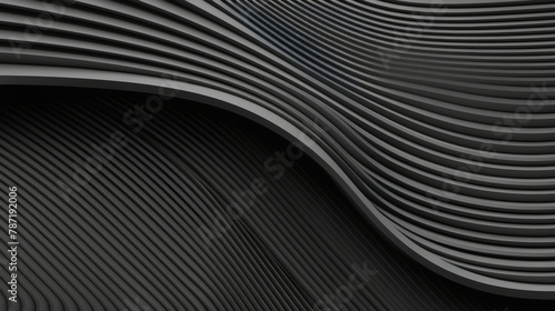 black and white image of a wave with a lot of detail