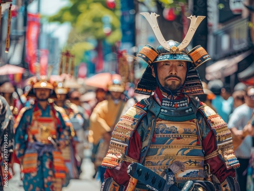 Aoba Matsuri samurai parade Sendai photo