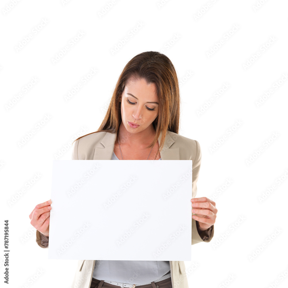 Woman, poster and advertising with mockup for marketing, product placement and branding on studio background. Banner, blank or billboard sign by female person for display, announcement or design Woman, poster and advertising with mockup for marketing, product placement and branding on studio background. Banner, blank or billboard sign by female person for display, announcement or design