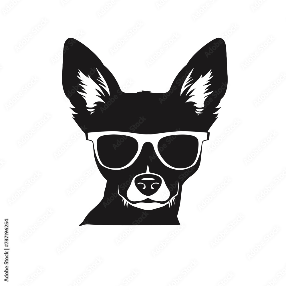 Chihuahua dog - vector illustration Chihuahua dog - vector illustration