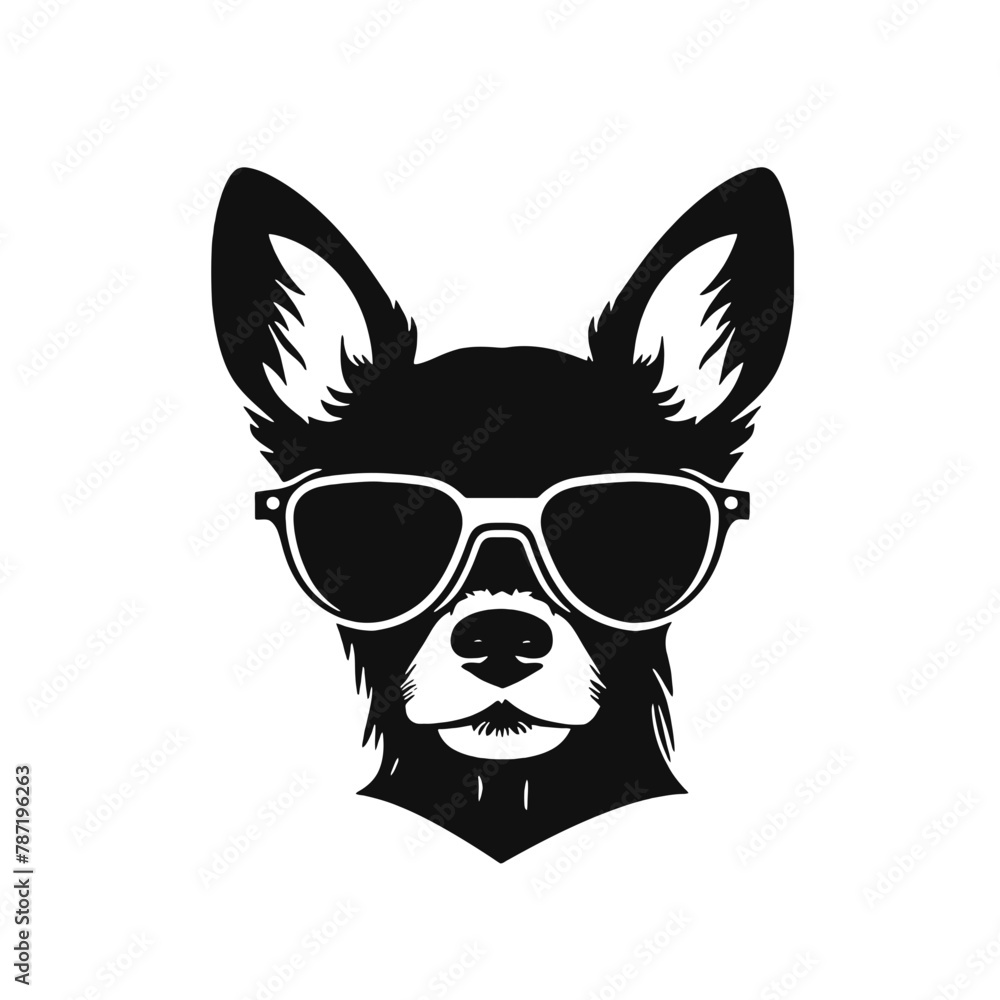 Chihuahua dog - vector illustration Chihuahua dog - vector illustration