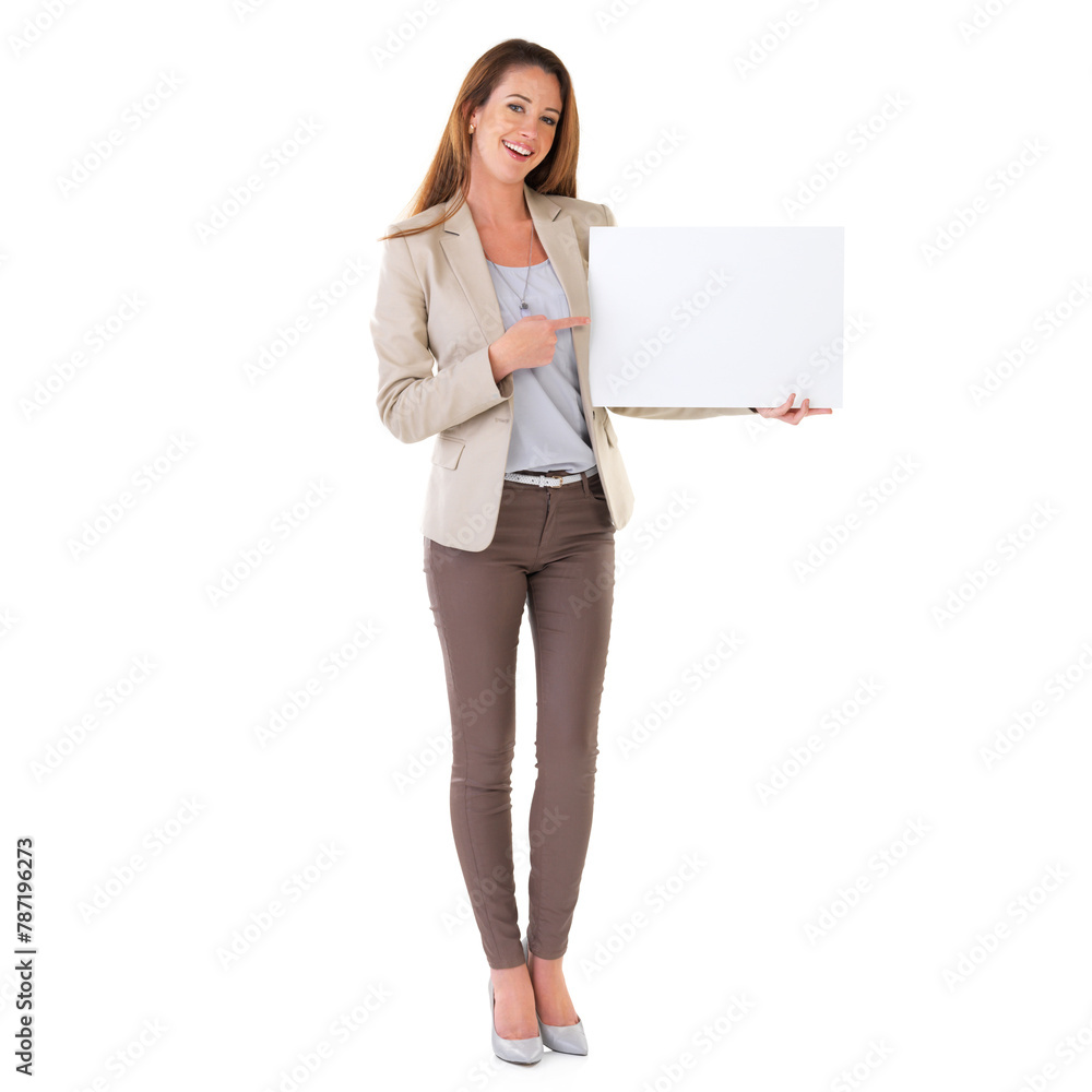 Woman, poster and advertising in portrait with mockup for marketing, product placement and branding in studio. Copywriter, blank or billboard sign by female person for display, information or design Woman, poster and advertising in portrait with mockup for marketing, product placement and branding in studio. Copywriter, blank or billboard sign by female person for display, information or design