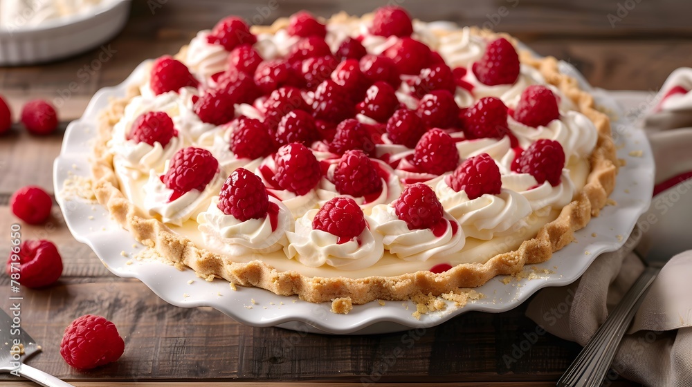 Raspberry Cream Pie Raspberry Cream Pie