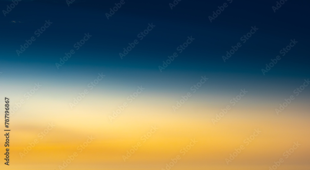 Enjoy a panoramic view of the skyline. The sun rises in the morning sky with colorful clouds. and beautiful cloud patterns In the soft light of the morning Enjoy a panoramic view of the skyline. The sun rises in the morning sky with colorful clouds. and beautiful cloud patterns In the soft light of the morning