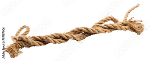 PNG Frayed rope white background durability material photo